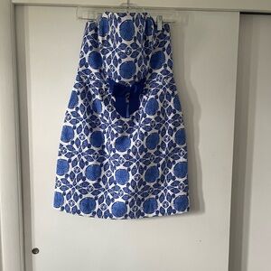Vineyard Vines Blue Floral Women's Skirt